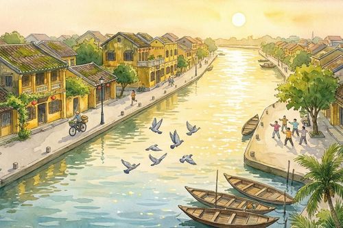 Sông Hoài không cau mày