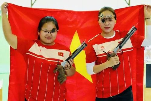 Xạ thủ Trịnh Thu Vinh giữ hạng 28 thế giới nội dung 10m súng ngắn hơi nữ