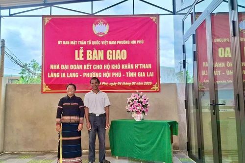 Xuân ấm trong những ngôi nhà Đại đoàn kết