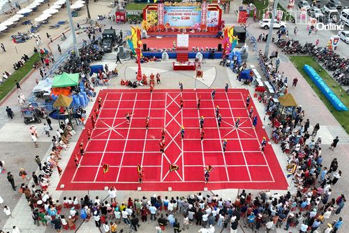 Khai mạc biểu diễn thi đấu cờ người xuân Bính Ngọ 2026
