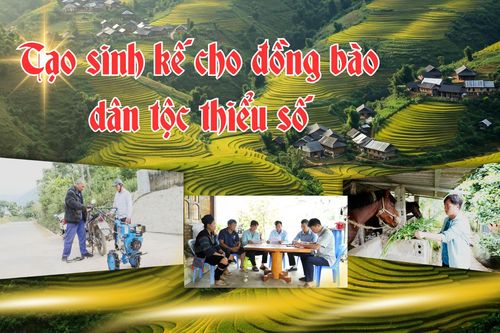 Tạo sinh kế cho đồng bào dân tộc thiểu số