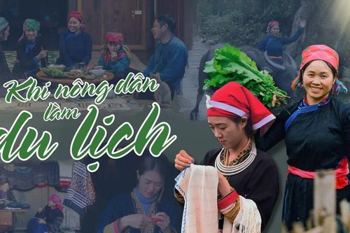 Khi nông dân làm du lịch