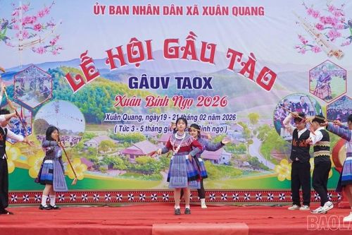 Xuân Quang: Tưng bừng Lễ hội Gầu Tào Xuân Bính Ngọ 2026