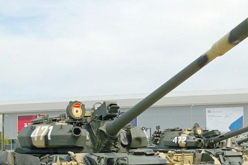 Phân tích sức mạnh xe tăng T-55AM có khả năng phóng tên lửa xuất hiện tại Ukraine