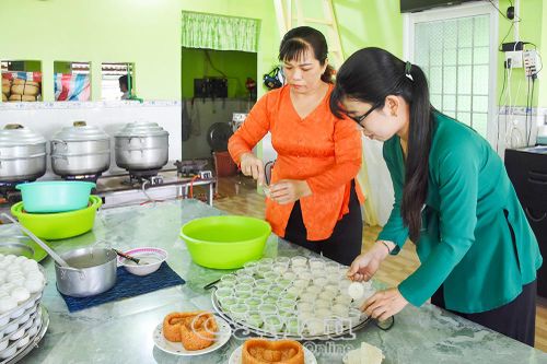 Bánh dân gian hòa vị Tết