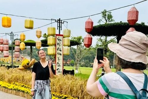 Khoảng 18.000 lượt khách đến Hoàng thành Thăng Long trong dịp Tết Nguyên đán