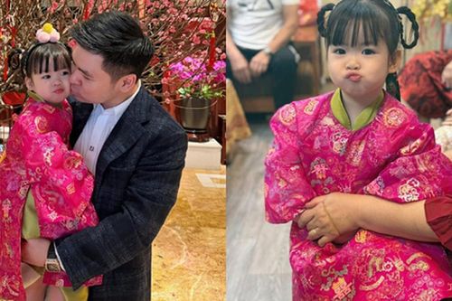 Biểu cảm tấu hài đáng yêu của con gái Đỗ Mỹ Linh