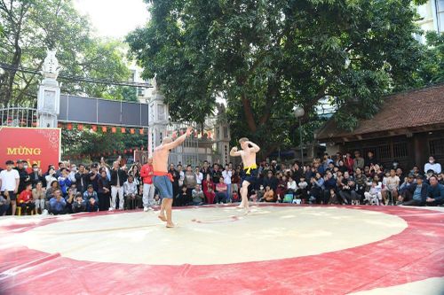 Tinh thần thượng võ ở sới vật đình Mai Động