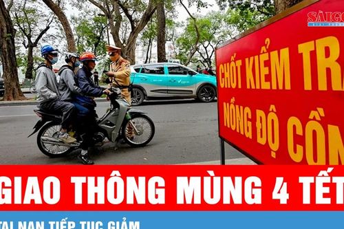 Mùng 4 Tết, giao thông thuận lợi, tai nạn tiếp tục giảm