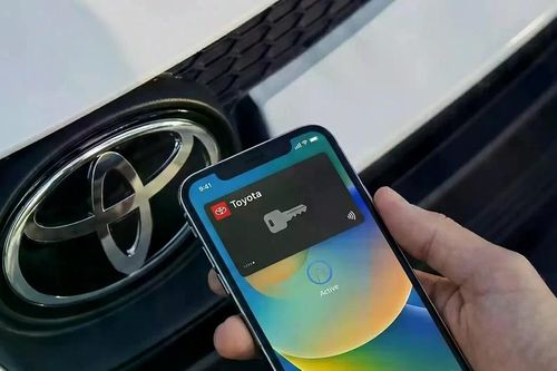Xe Toyota có thể mở được bằng iPhone