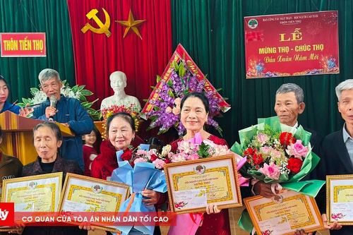 Ấm áp lễ mừng thọ đầu xuân – Tôn vinh vẻ đẹp 'cây cao bóng cả'