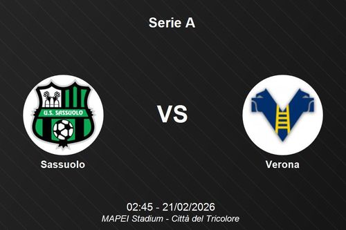 Nhận định Sassuolo vs Verona - Vòng đấu Serie A: Cơ hội cho chủ nhà