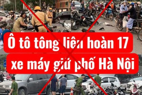 Phát hiện một tài khoản cố tình đăng tin cũ gây hiểu lầm trên mạng xã hội