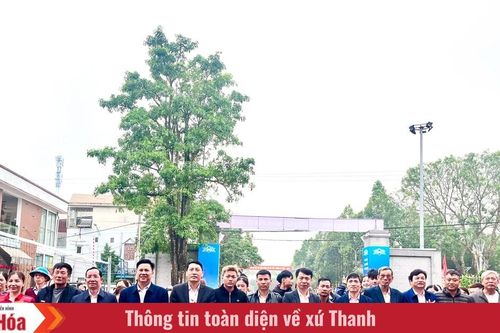 Sôi nổi Giải bóng chuyền hơi nam – nữ và pickleball xã Nông Cống mừng Đảng, mừng Xuân Bính Ngọ
