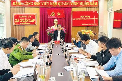 Xuân Lập bứt phá, về đích nhiều nhiệm vụ trọng tâm, khâu đột phá