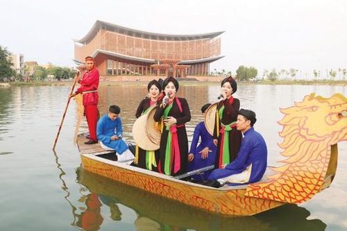 Mùa xuân về miền quan họ