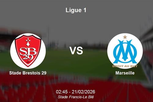 Nhận định Stade Brestois 29 vs Marseille - Vòng 23 Ligue 1