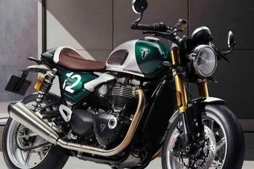 Triumph Speed Twin 1200 Cafe Racer Edition 2026 đậm chất cổ điển, giá gần 600 triệu đồng