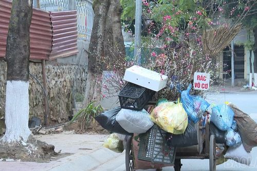 Không để rác thải tồn đọng trong Tết