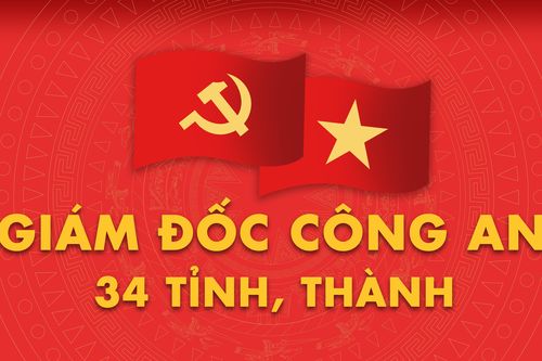 Chân dung Giám đốc Công an 34 tỉnh, thành