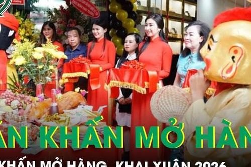 Văn khấn mở hàng và ngày đẹp khai xuân Bính Ngọ giúp gia chủ đón may mắn, tài lộc