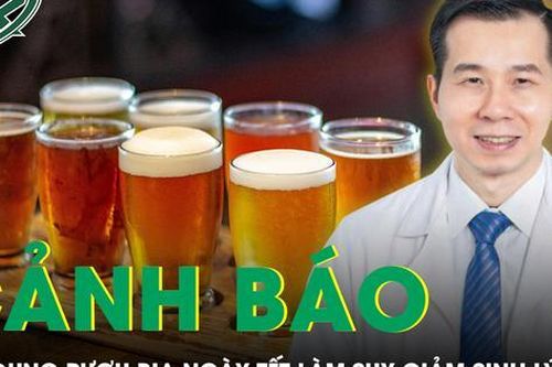 Cảnh báo lạm dụng rượu bia ngày Tết làm suy giảm sinh lý nam