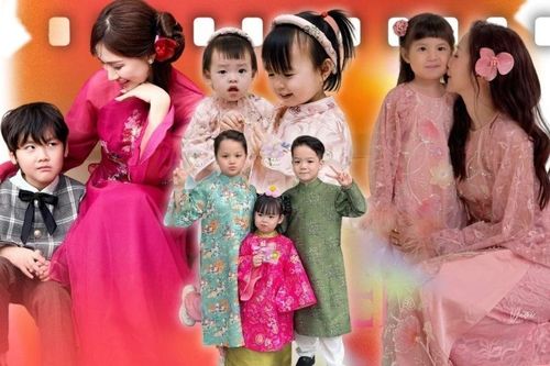Nhóc tì nhà sao Việt du Xuân: Pam 'năng suất', con gái Đỗ Mỹ Linh dễ thương
