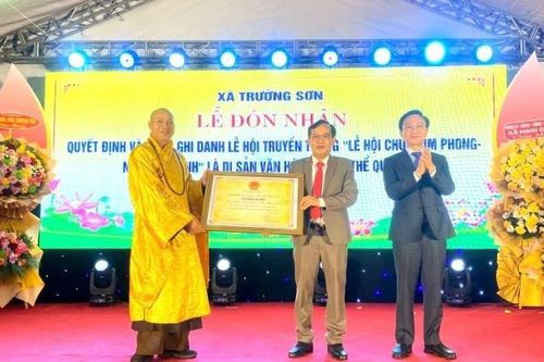 Quảng Trị: 'Lễ hội chùa Kim Phong-núi Thần Đinh' là Di sản văn hóa phi vật thể quốc gia