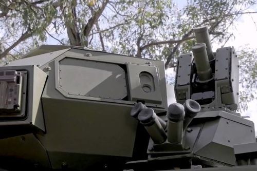 'Nắm đấm thép' bảo vệ xe bọc thép trước drone