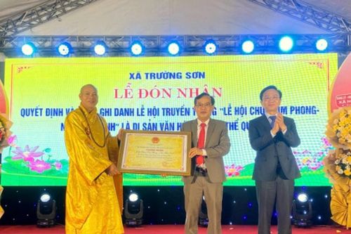 Lễ hội chùa Kim Phong - núi Thần Đinh là Di sản quốc gia
