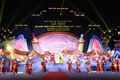 Bắc Ninh: Khai mạc Lễ hội 599 năm Chiến thắng Xương Giang