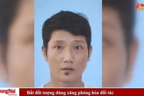 Bắt đối tượng dùng xăng phóng hỏa đối tác