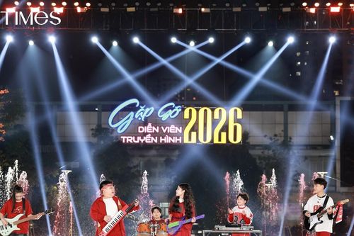 Dàn sao nhí Cách em 1 milimet gây ấn tượng tại Gặp gỡ diễn viên truyền hình 2026