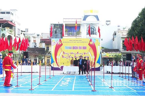 Trình diễn Cờ Bỏi mừng Xuân Bính Ngọ 2026