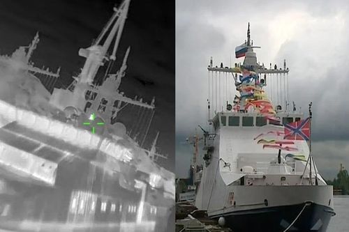 Ukraine phá hủy cùng lúc 2 tàu tuần tra của FSB thuộc Dự án 22460?