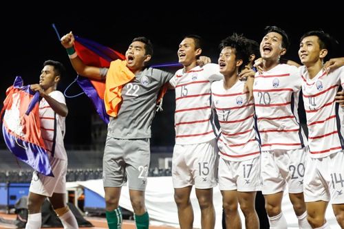 Bóng đá Campuchia đặt mục tiêu dự World Cup