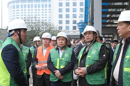 Thủ tướng Chính phủ kiểm tra công trường đường sắt đô thị Nhổn - Ga Hà Nội