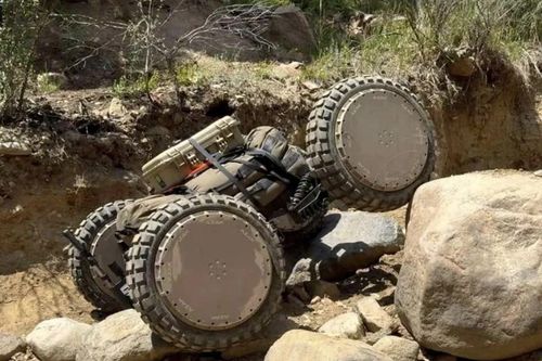 Công nghệ bánh xe tích hợp đột phá của Mỹ cho robot mặt đất không người lái