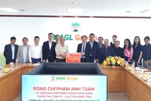Chủ tịch UBND tỉnh Gia Lai thăm và làm việc tại Tập đoàn Hoàng Anh Gia Lai