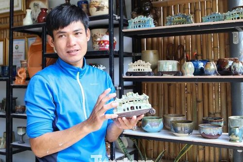 Nghệ nhân trẻ 'thổi' di sản vào gốm