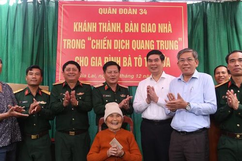 Ấm lòng những căn nhà mới ở Gia Lai khi xuân về