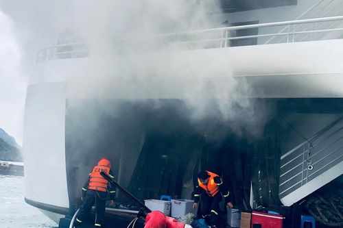 Công an Hải Phòng thông tin vụ cháy tàu nghỉ đêm dịp Tết