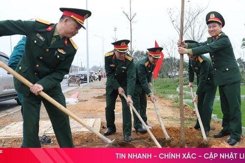 Ra quân 'Tết trồng cây đời đời nhớ ơn Bác Hồ'