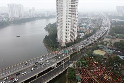 Phân luồng cho xe đi ngược chiều trên tuyến cao tốc Pháp Vân - Cao Bồ - Mai Sơn