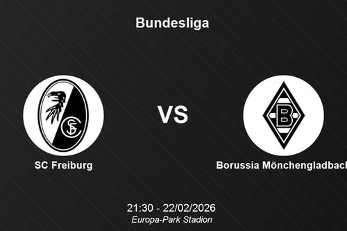 Nhận định SC Freiburg vs Borussia Mönchengladbach - Vòng 23 Bundesliga