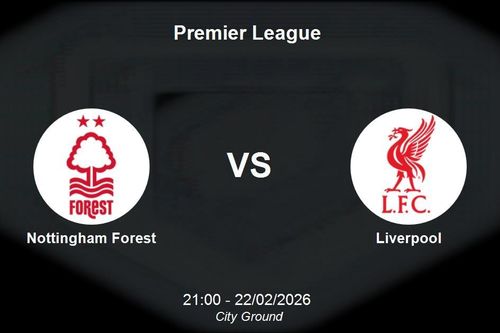 Nhận định Nottingham Forest vs Liverpool - Premier League (21h00, 22/2)