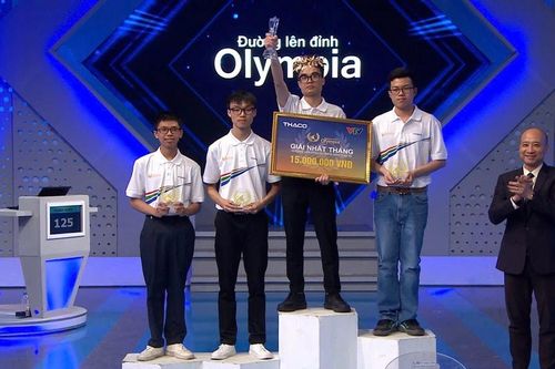 Nam sinh THPT Đan Phượng giành vòng nguyệt quế Đường lên đỉnh Olympia tháng 1 quý II