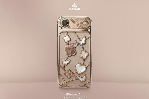 Caviar ra mắt iPhone Air độc bản khảm vàng 24k và xà cừ với mức giá hơn 290 triệu đồng
