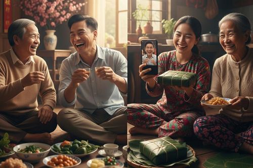 Lần đầu hai vợ chồng ai ăn Tết nhà đó, tôi thấy hạnh phúc vô cùng