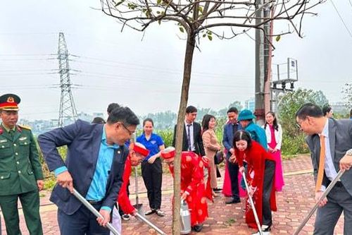 Đại Thanh phát động Tết trồng cây, khởi công tuyến đường liên xã: Thanh Liệt - Tam Hiệp - Văn Điển